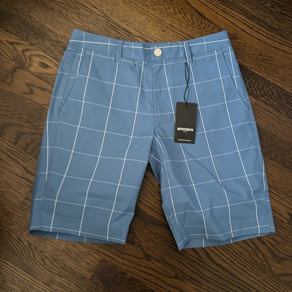 Bonobos NWT Men’s Golf Shorts.  30/10” inseam
